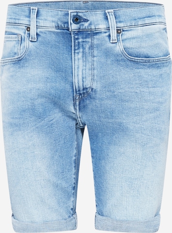 Jean G-Star RAW en bleu : devant