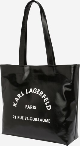 Cabas 'Rue St-Guillaume' Karl Lagerfeld en noir