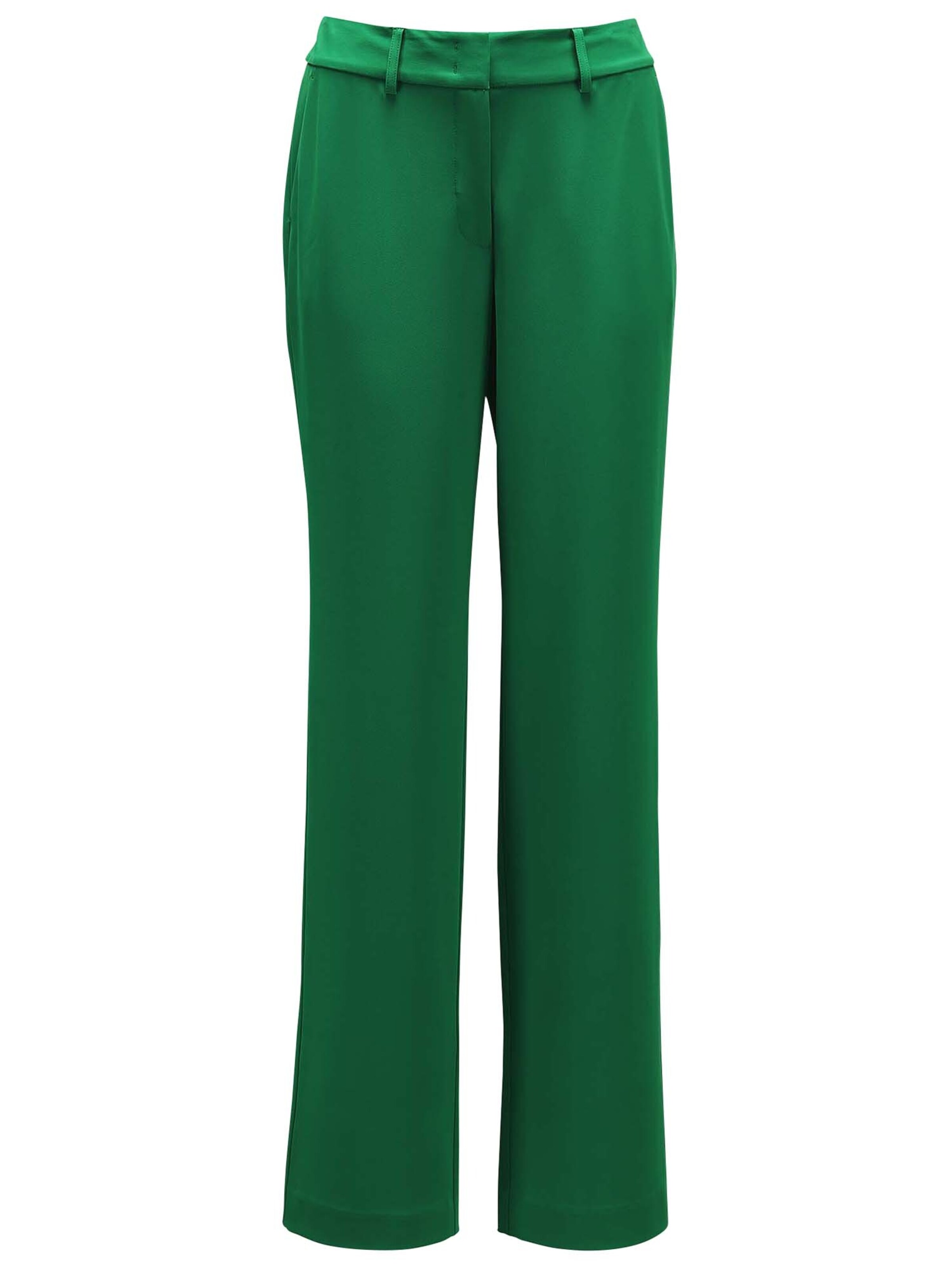 Pantalon MADELEINE en vert : devant