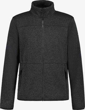 ICEPEAK Funktionsfleecejacke in Schwarz: Vorderseite