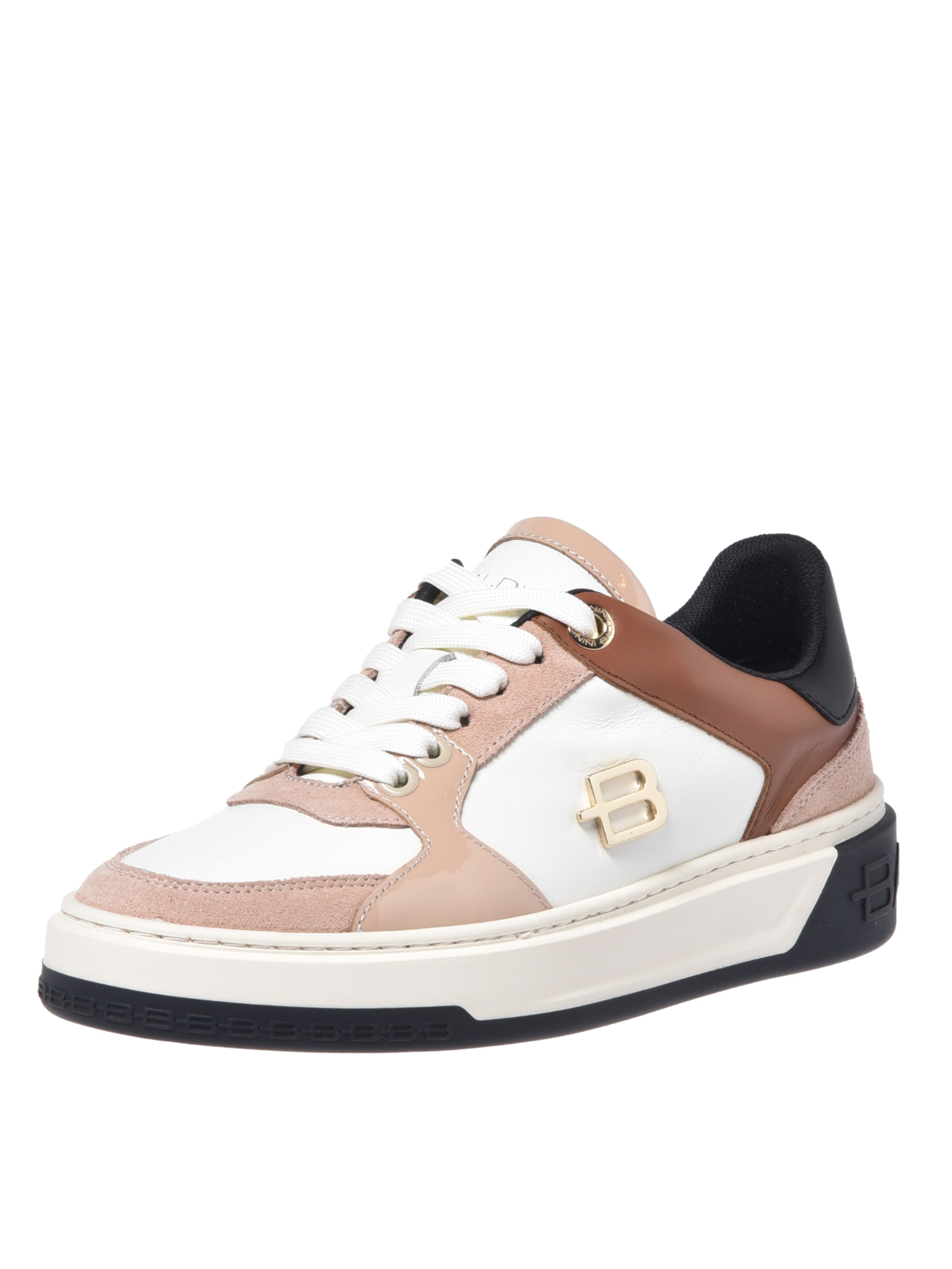 Baskets basses BALDININI en mélange de couleurs : devant