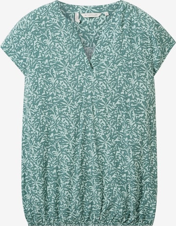 Tom Tailor Women + Blouse in Green: front