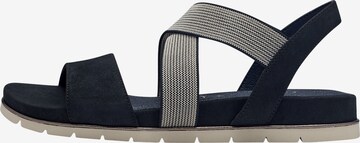 TAMARIS Sandalen met riem in Blauw