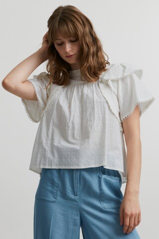 Atelier Rêve - Blusa 'IRESTEE' en blanco: frente