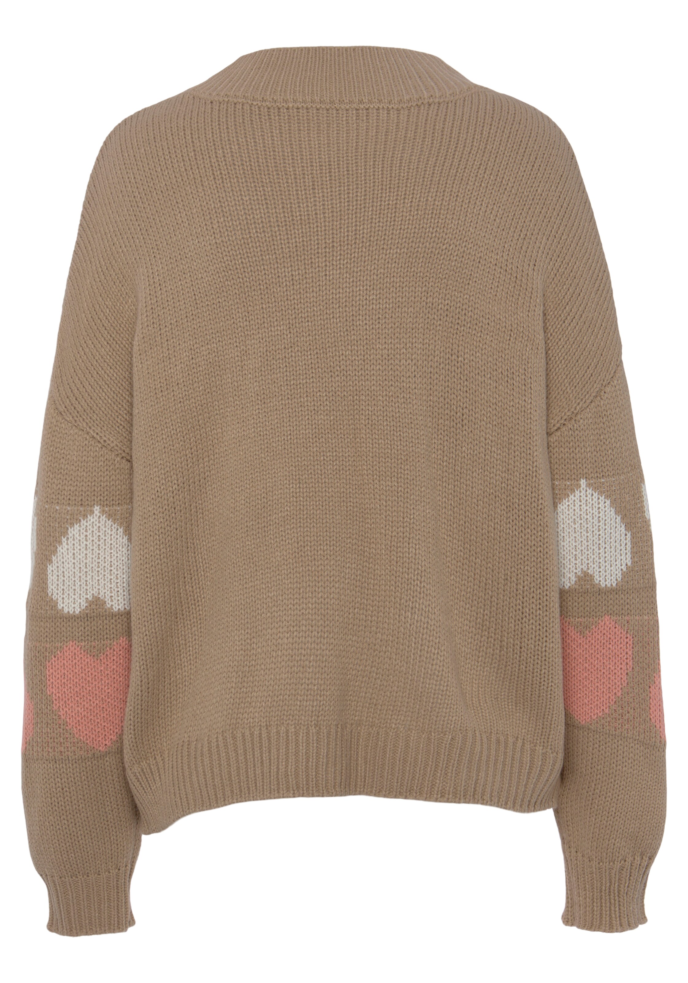 VIVANCE Пуловер в бежово