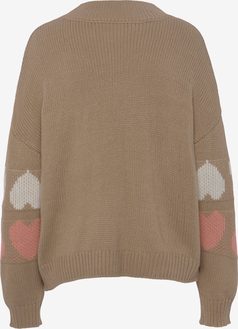 VIVANCE Pullover in Beige