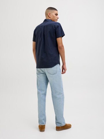 JACK & JONES Средняя посадка Рубашка 'JJESummer' в Синий