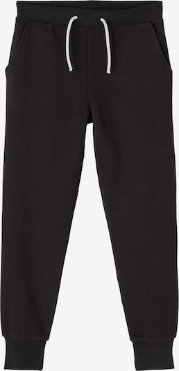 NAME IT Trousers 'Lena' in Black / White, Item view