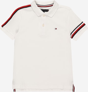 Tricou de la TOMMY HILFIGER pe alb: față