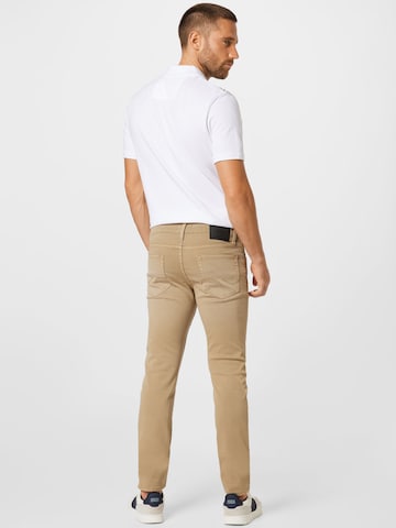 JACK & JONES Regular Broek 'GLENN' in Bruin