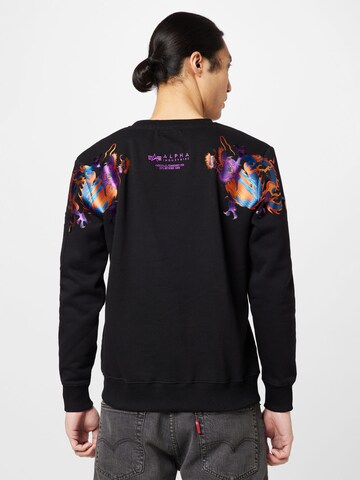 Sweat-shirt 'Dragon' ALPHA INDUSTRIES en noir