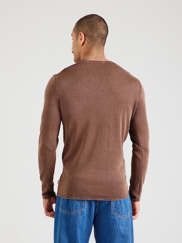 Coupe regular Pull-over 'ONSGarson' Only & Sons en marron