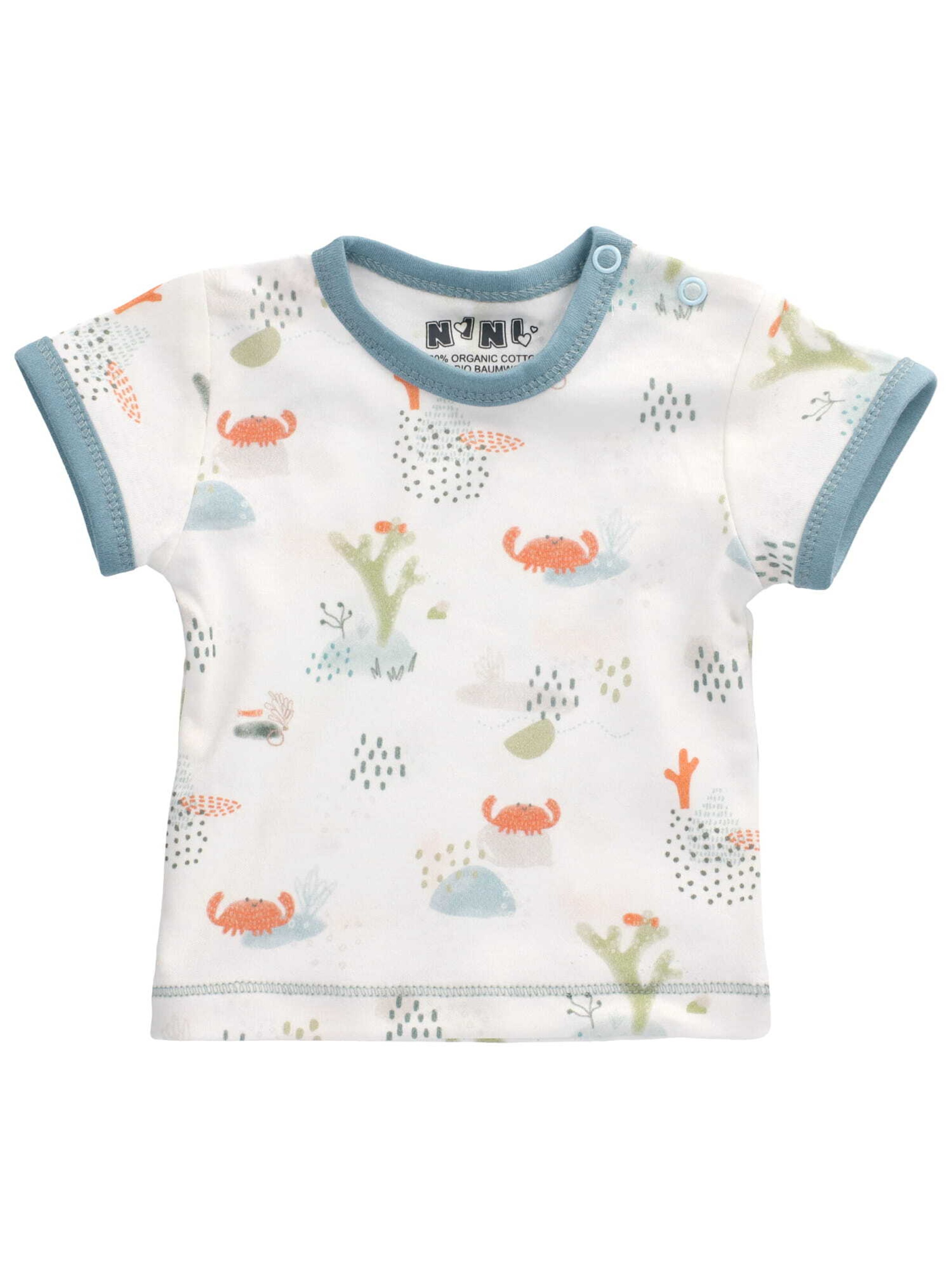 T-Shirt 'Sea' NINI en blanc : devant