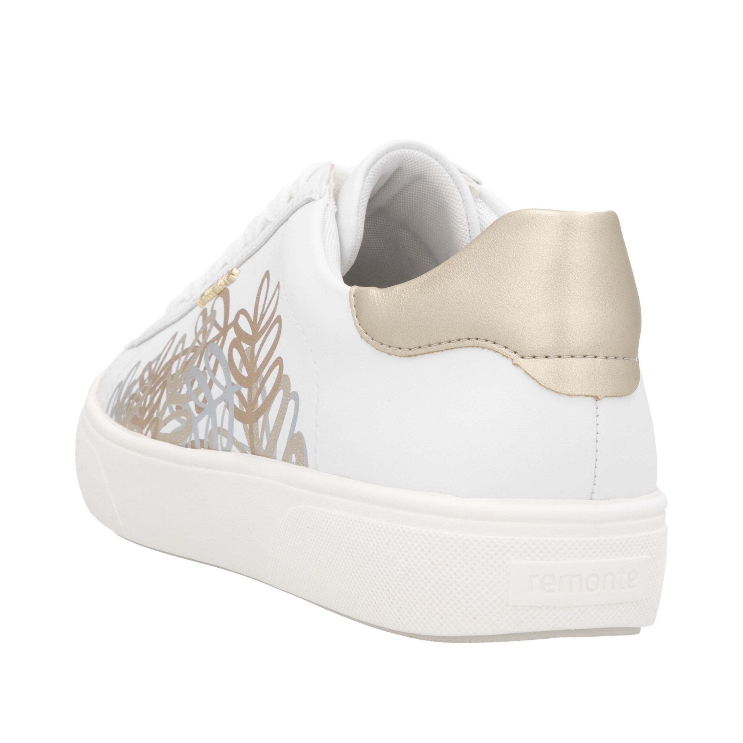 Sneaker bassa 'D2J00' di REMONTE in bianco