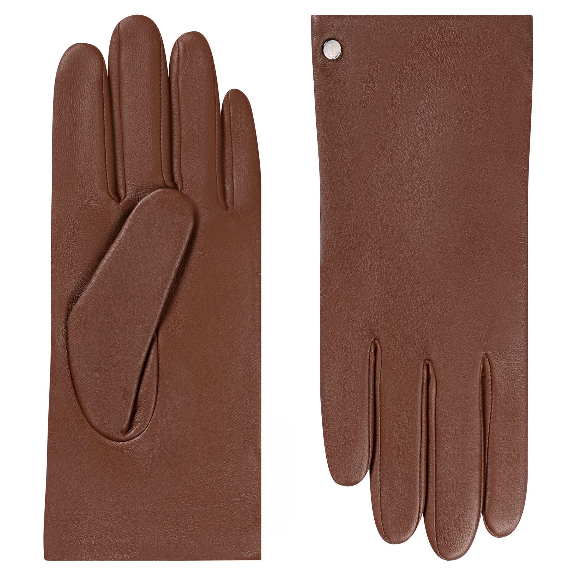 Mezzoguanti 'FRANKFURT' di Roeckl in marrone: frontale