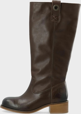 Ca'Shott Chelsea boty ' CASVILMA ' – hnědá: přední strana