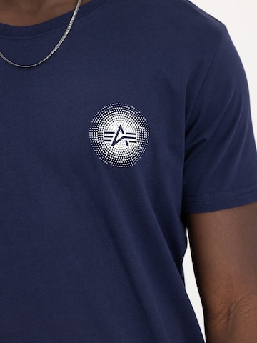 T-Shirt ALPHA INDUSTRIES en bleu