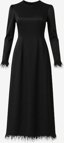 Abito da sera 'Feather Grace' di fashionshowcase in nero: frontale