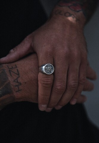 Bague 'Hold Fast' Haze&Glory en argent