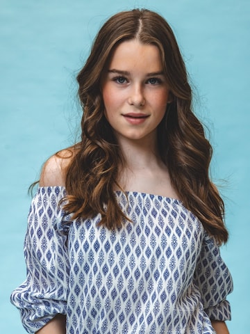 Looxs Revolution Blouse in Blue: front