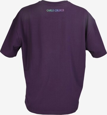 T-shirt 'Caon' Carlo Colucci en violet