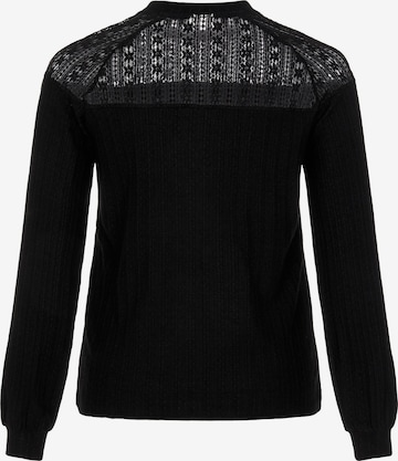 EVOKED Bluza | črna barva