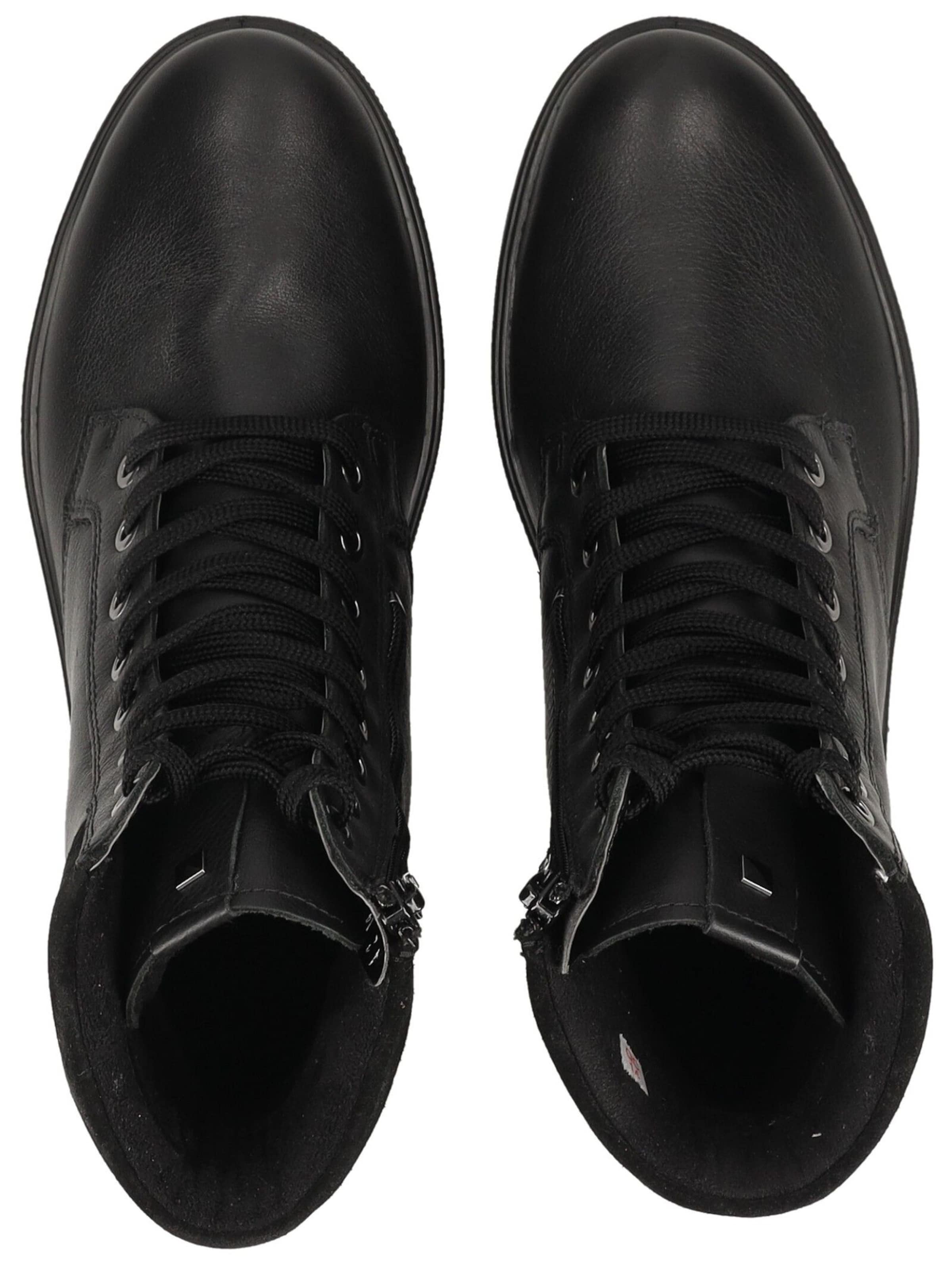 Stivaletto stringato di Legero in nero