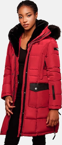 NAVAHOO Зимнее пальто 'Sinja' в Красный