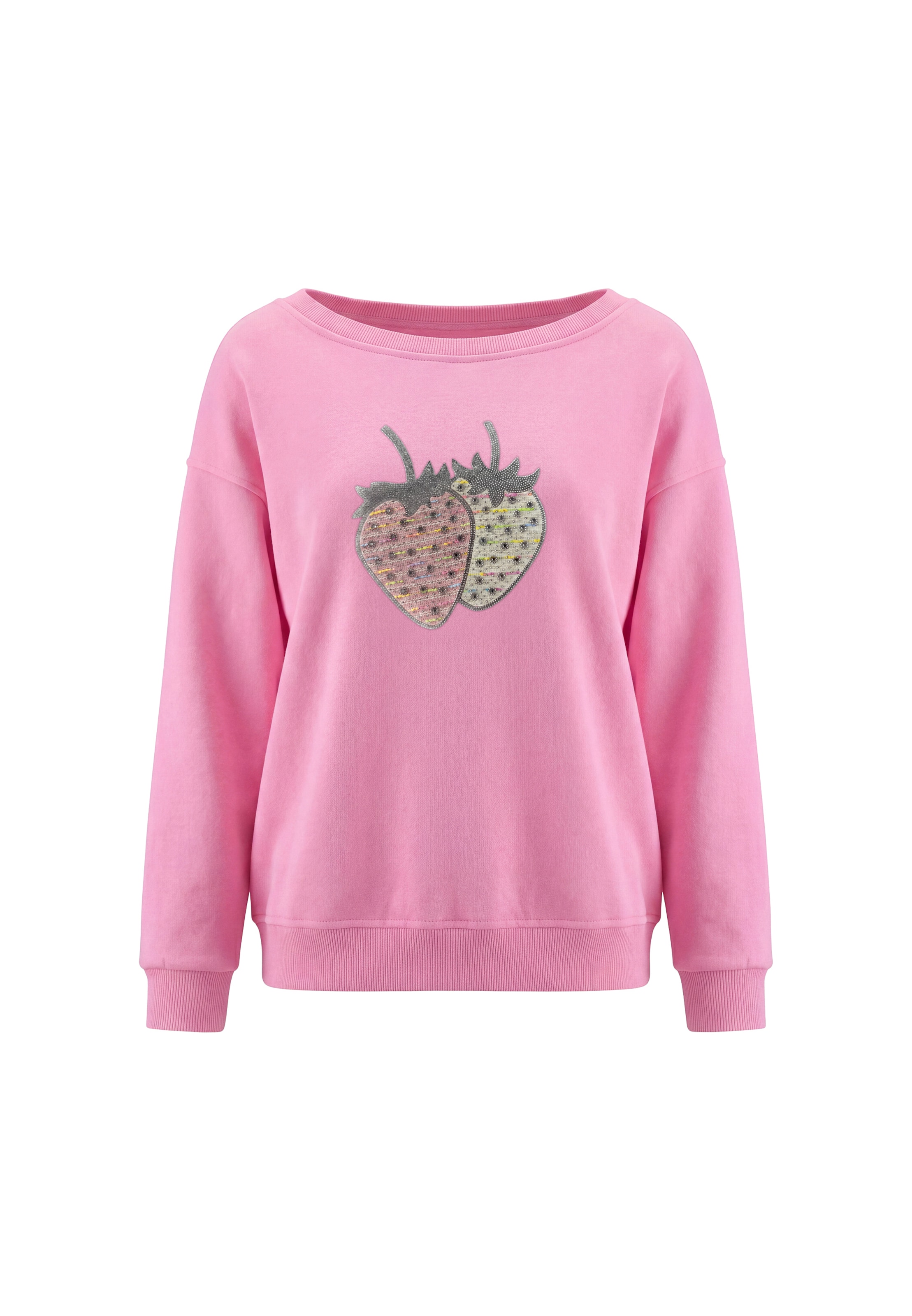 Sweat-shirt MYMO en rose : devant