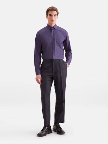 Coupe regular Chemise business SEIDENSTICKER en violet