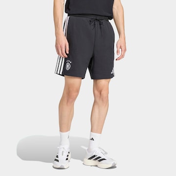 ADIDAS PERFORMANCE Loosefit Sportovní kalhoty 'DFB DNA SHO' – černá