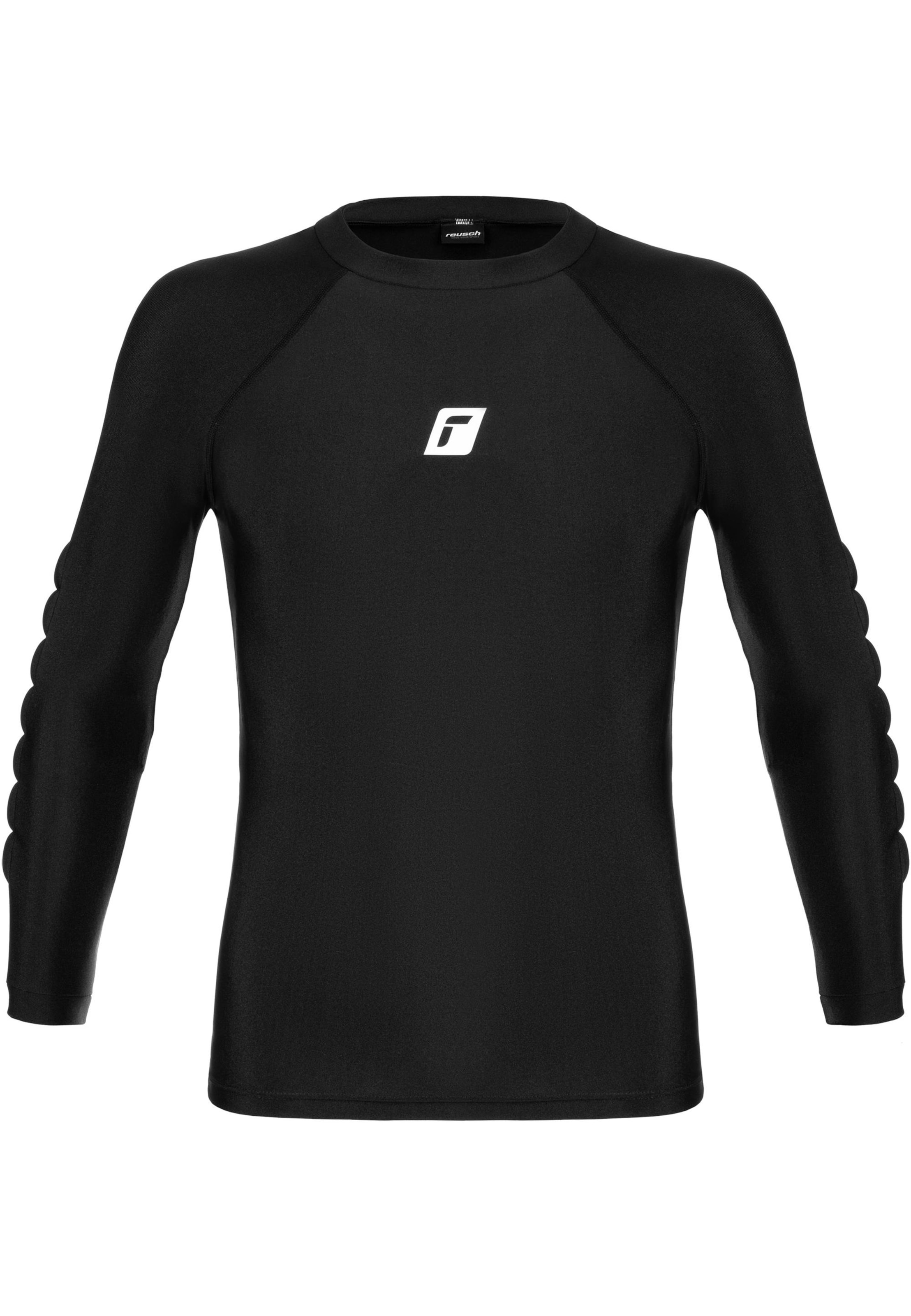 REUSCH Functioneel shirt in Zwart: voorkant