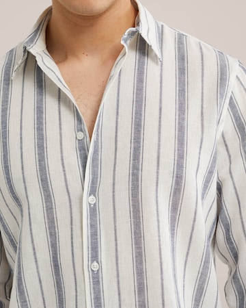 WE Fashion Tavaline suurus Triiksärk, värv sinine