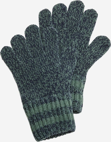 s.Oliver Gloves in Blue: front
