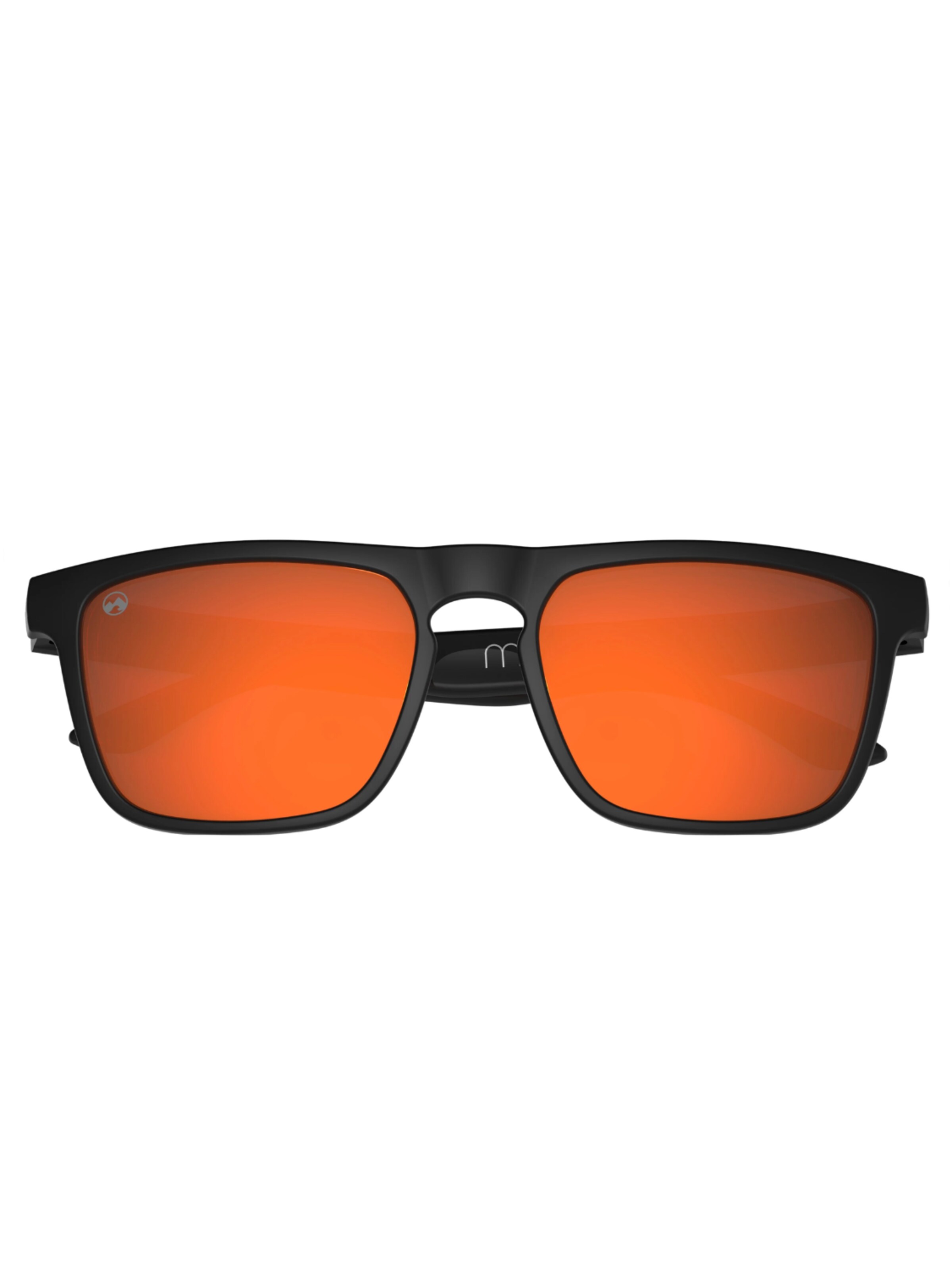 Mowmow Sportzonnebril 'MowMow Thor Sunglasses - Polarized - Men - Women - Black' in Oranje