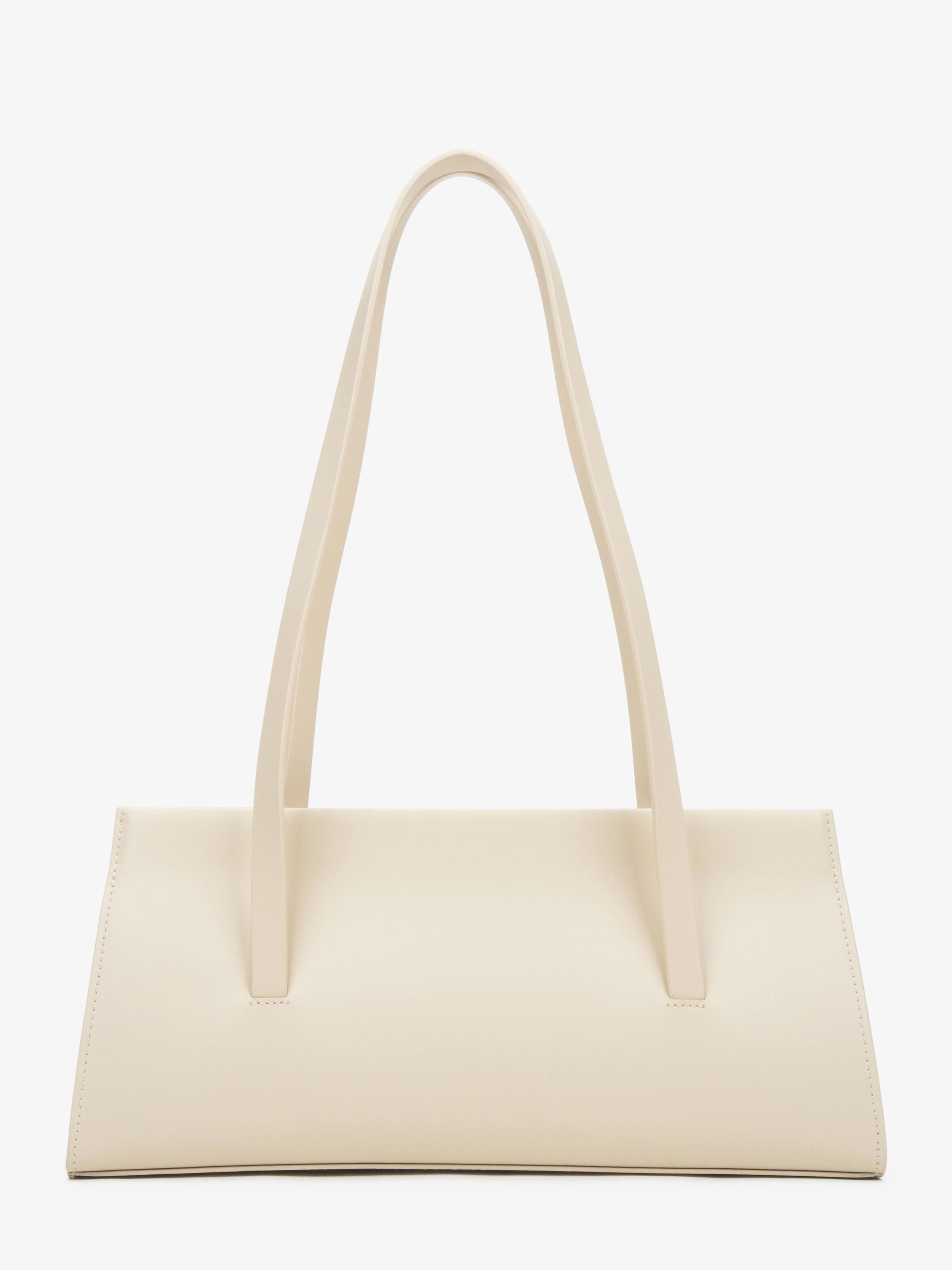 Estro Shoulder Bag '3393' in Beige: front