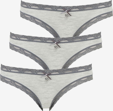 like it! Panty 'Kim' in Grey: front