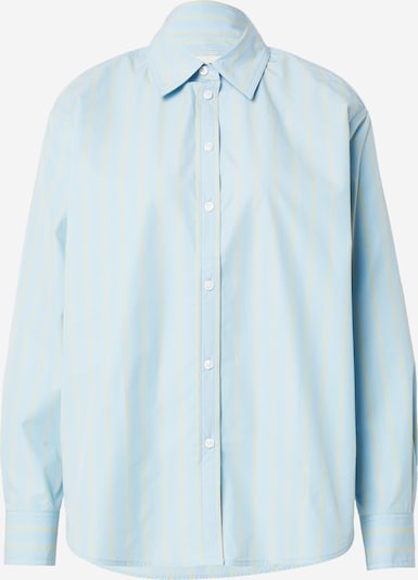 Calvin Klein Jeans Pusero värissä pastellinsininen / pastellinkeltainen / offwhite, Tuotenäkymä