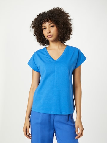b.young - Camisa 'PANDINNA' em azul: frente