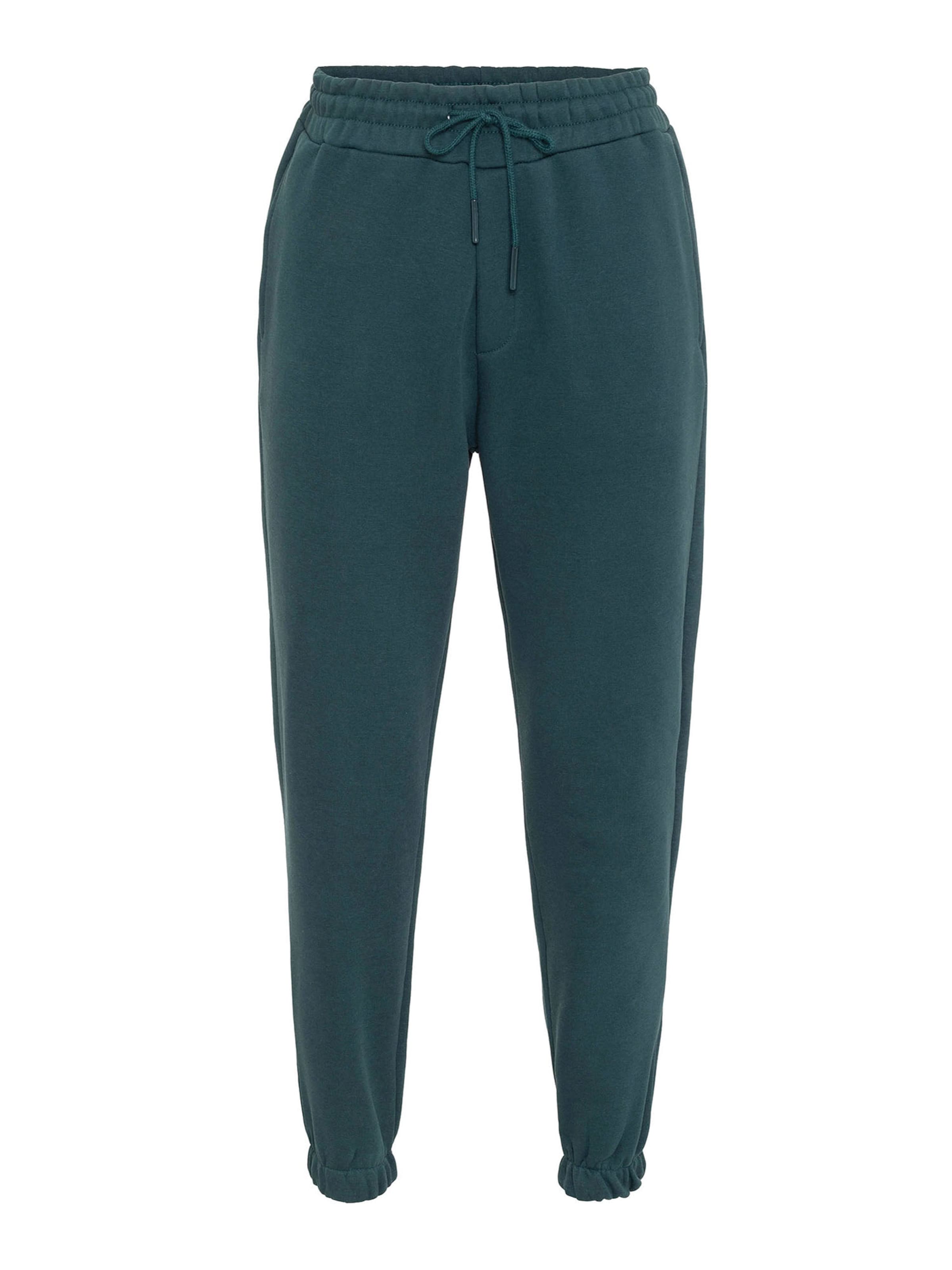 Antioch Tapered Trousers in Green: front