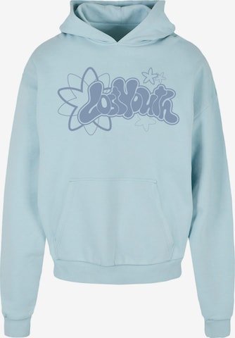 Lost Youth Sweatshirt 'Starry' in Blauw: voorkant