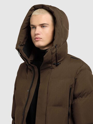 khujo - Sobretudo de inverno 'Winer2' em verde