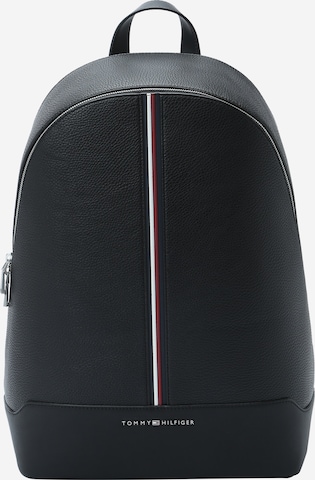 TOMMY HILFIGER Rygsæk 'Central Dome' i sort: forside