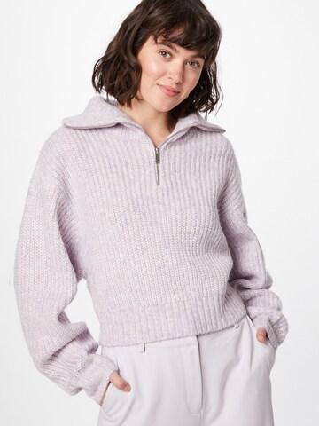 Gina Tricot Pullover 'Leslie' in Lila: predná strana