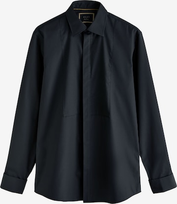 juoda Next Standartinis modelis Dalykinio stiliaus marškiniai: priekis