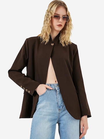 Blazer 'Blazer' Bigdart en marron : devant