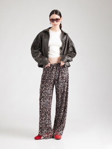 Loosefit Pantalon 'Br44itney' Hailys en marron