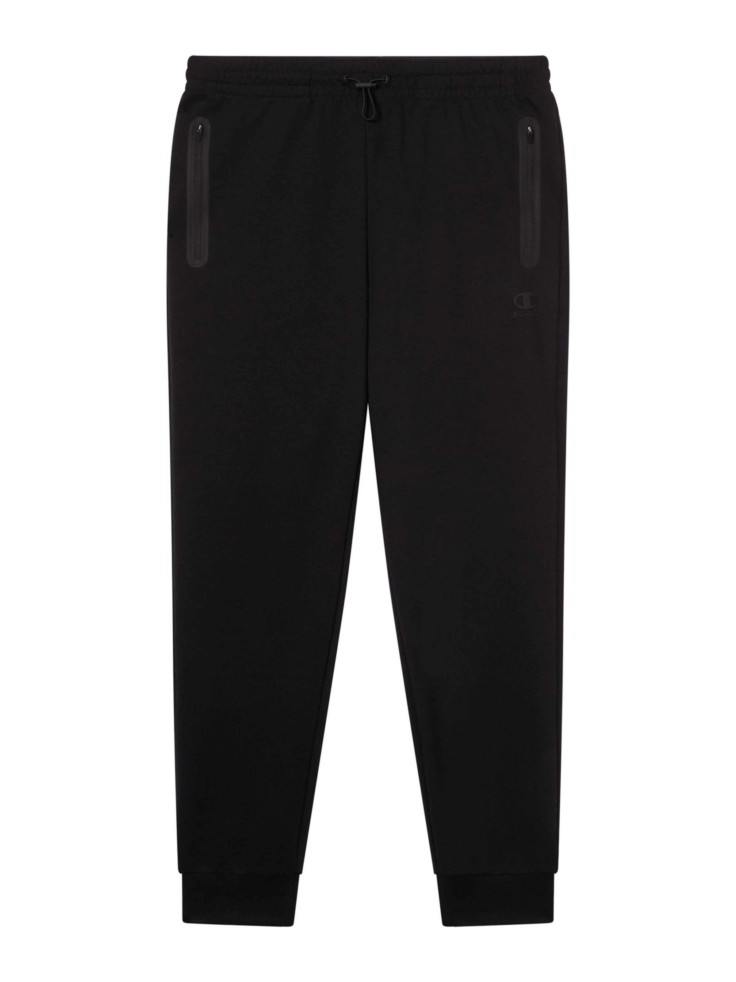 Champion Authentic Athletic Apparel Tapered Pants in Black: front