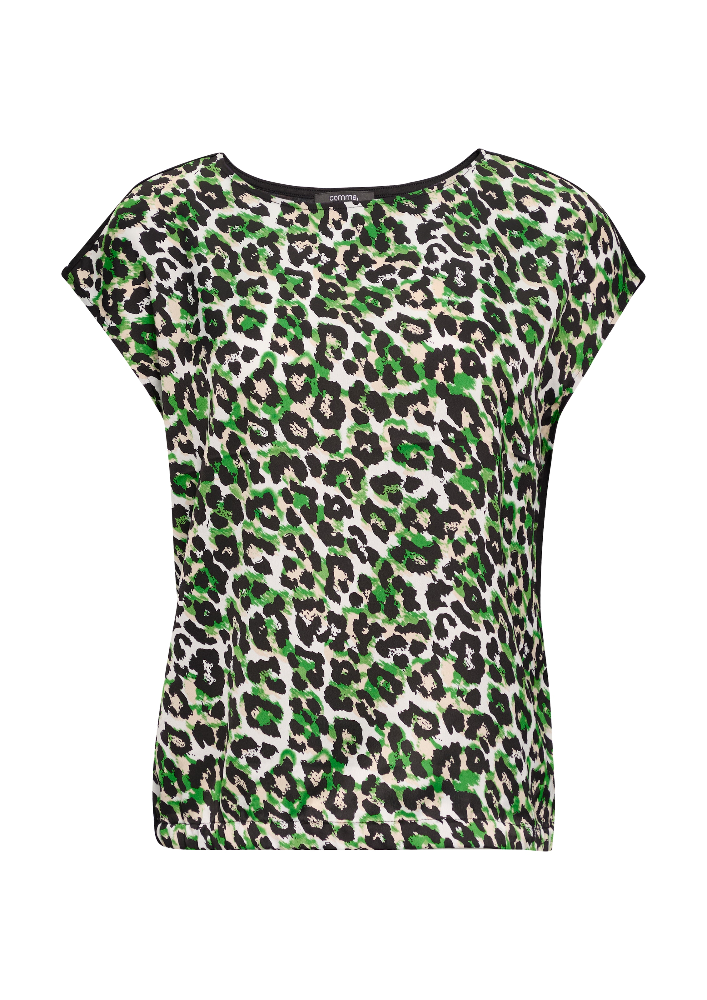 COMMA Blúzka - Čierna: predná strana