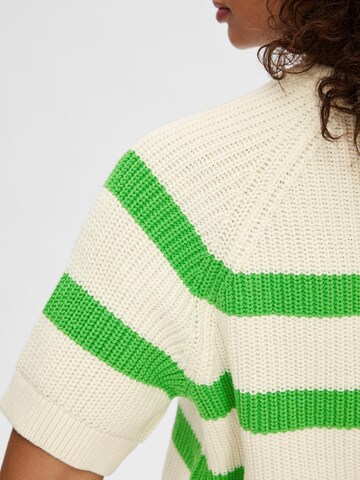 SELECTED Pullover 'BLOOMIE' in Weiß